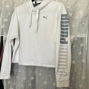 Puma cropped hoodie